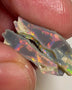 Mulga® Reds on Dark Seam Split opal 12.25cts Gorgeous Bright Multifires 20x10x5mm & 18x8x5mm MFB17