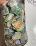 Lightning Ridge knobby opal rough 235cts Lots Multicolours to gamble 26x11x3 to 13x8x3mm NSW079 (jar not included)