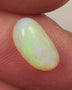 Lightning Ridge N8 Light Crystal opal Gemstone 1.7cts Polished ready for setting Nice Multifires 12x6x3mm SKU#0410