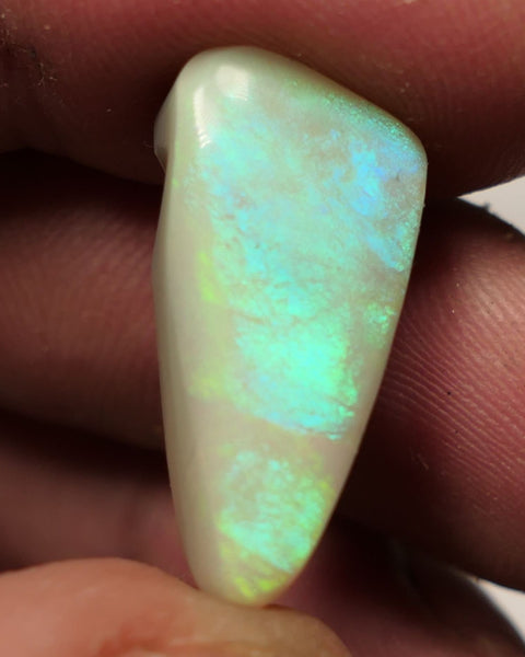 Lightning Ridge Rough / Rub Light base opal N7 Miners Bench® 12cts Big Clean & Gorgeous Multifires 24x12x6mm WAC70