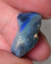 Lightning Ridge Rough Opal 10cts Dark Base Gamble Seam Blues in the bar 24x10x9mm 0621