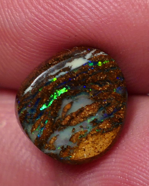 Winton Boulder Matrix Opal Gem stone 7.10cts Jewellery Grade N5 Body Tone B3 Brightness Stunning Display of Bright Blue Yellow & greens Fires 12.5x11.x6.4mm FB04