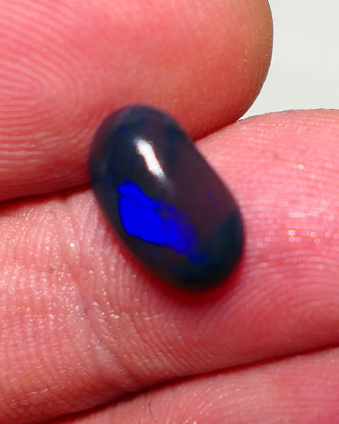 OPALFEVERMATE.COM December 2024 Customer Raffle Prize #1 - Free Entry with Every Order! Lightning Ridge Black opal  2.00cts GEM Grade N5 Body Tone B3 Brightness  Rolling Flash Royal Blues in various patterns 12.2x7.3x3.8mm 1327