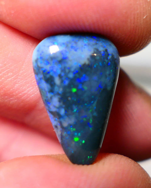 Dark Opal Gemstone Big sized gorgeous and very unique Ideal Pendant stone from Lightning Ridge