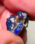 Lightning Ridge Rough Opal 8cts Blue on Black Gamble Seam Nice Blues 16x11x11mm NS029