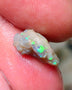 Lightning Ridge Rough Opal 3.60cts Untouched Knobby rough with Gorgeous Multicolours to explore 13x9x7mm Auction NS062