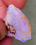 Coober Pedy Rough Opal 12.75cts Crystal/Light Seam showing nice Blue Colours in flat bars 23x18x6mm NS196