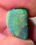 Lightning Ridge Opal Big Picture stone Rough/Rub Dark Base From the Miners Bench® 4.50cts Lovely Yellow/Green dominant multifires 16x10x3mm NS195