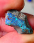 Lightning Ridge Dark base Seam opal 5.50cts showing Blue/Green colours to gamble 21x9x5mm AUCTION29