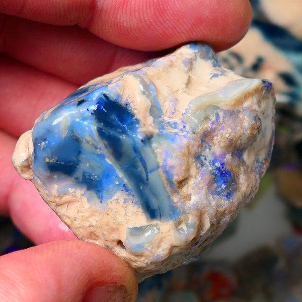 Lightning Ridge Gamble Monster sized 190cts Knobby opal rough showing some colours 37x33x30mm ALP127