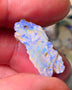 Lightning Ridge Gamble opal rough rub showing nice bright blue colours 26x10x7mm ALP128