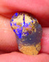 Lightning Ridge knobby opal formation rub/rough 3.00cts Displaying Bright Gorgeous blue fires 17x10x3mm  GMB-039