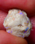 Lightning Ridge Untouched Light base knobby rough opal 3.75cts Blues showing through the skin 14x12x5mm Gamble GMB-031