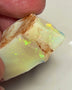 Coober Pedy Opal Rough Light base  Big Sized Seam 46cts Lots Yellow Orange dominant Bright Multicolours 34x24x14 mm NSW007