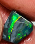 Australian Black Opal High Grade Rough / Rub / Preform N2 Bodytone 3.6cts Highly Bright Multifires & multi zones of colour 10x9x4mm WSM67